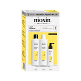 Nioxin [Pro Clinical Scalp + Hair Thickening System 1 Trial Kit for Natural Hair with Light Thinning]