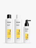 Nioxin [Pro Clinical Scalp + Hair Thickening System 1 Trial Kit for Natural Hair with Light Thinning]