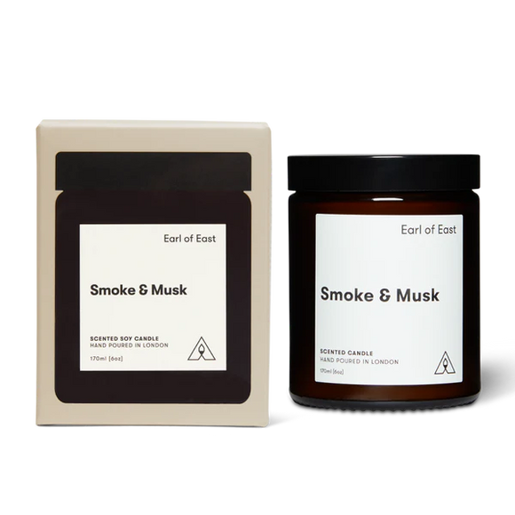Smoke & Musk - Earl of East - Soy Wax Candle - 170 g