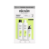 Nioxin [Pro Clinical Scalp + Hair Thickening System Kit 2 for Natural Hair with Progressed Thinning]